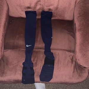 Nike Navy Football Vapor knee-high Socks Mens size XL 12-15